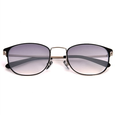 Ochelari de soare negri polarizați cu degrade pentru bărbați